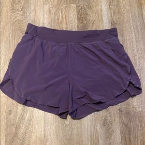 Lululemon high rise fast and free running shorts